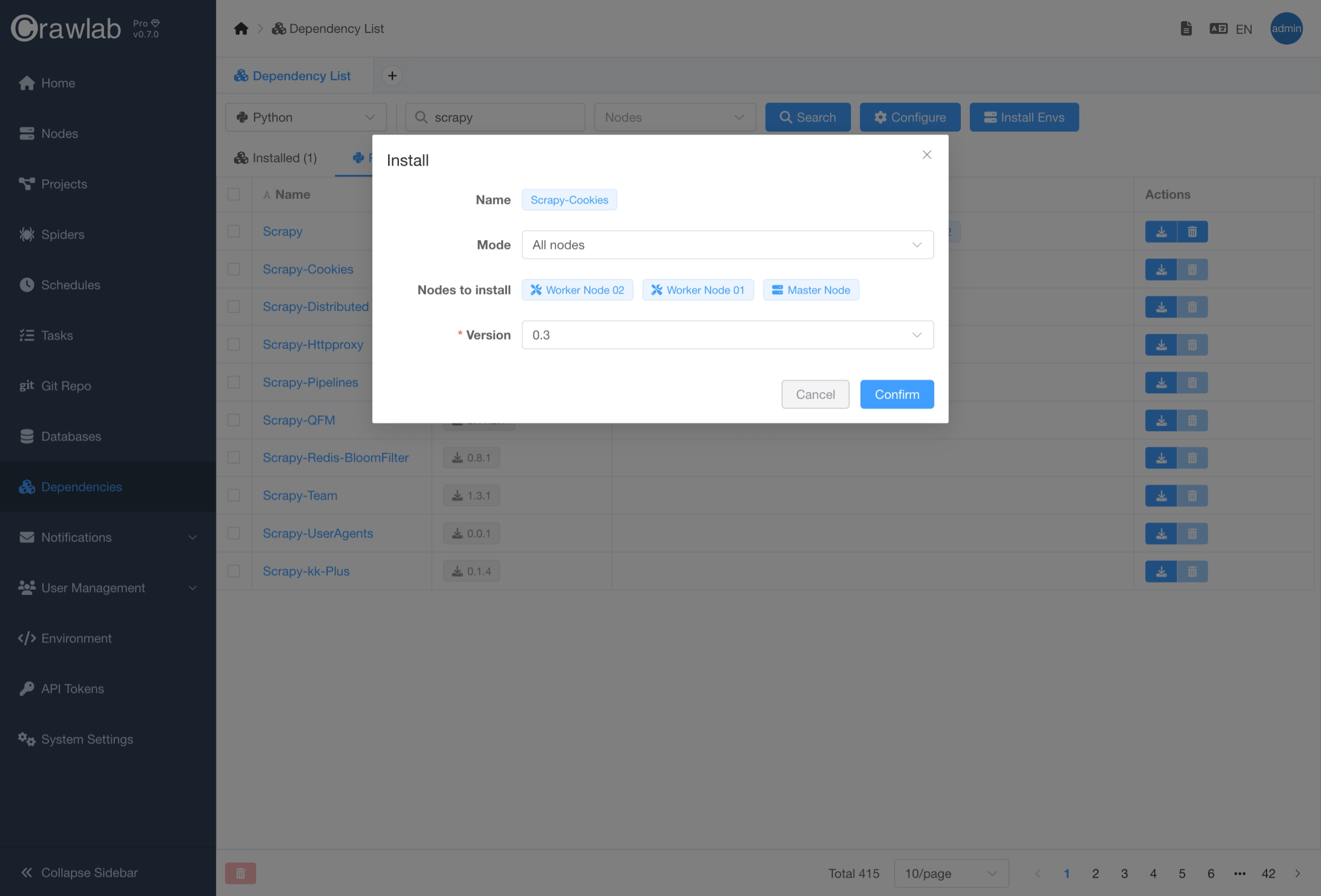 Install Dependencies